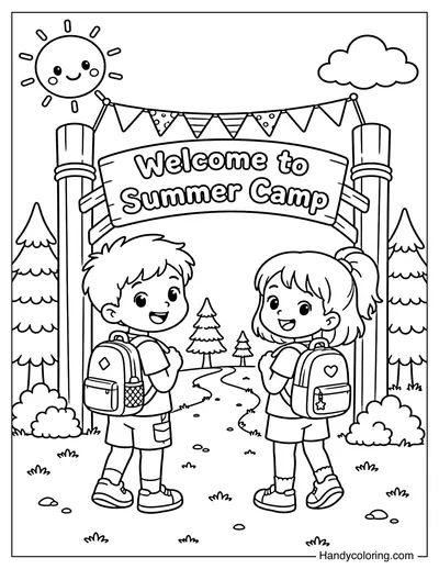 Welcome to Summer Camp Gate