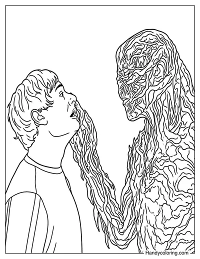 Will Byers Facing Vecna