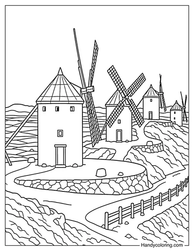 Windmills of La Mancha