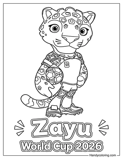 Zayu the Jaguar World Cup 2026
